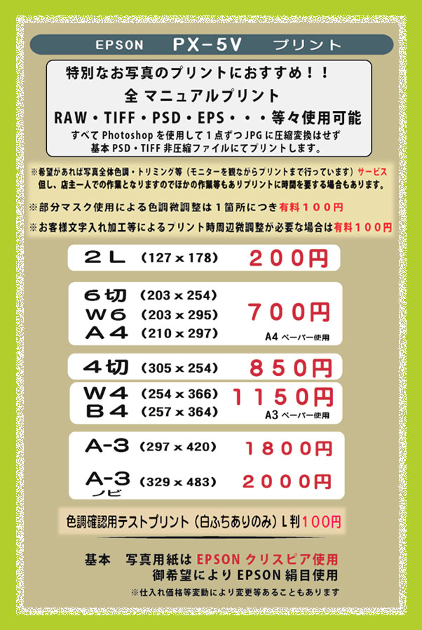 EPSON_PX_5Vプリント